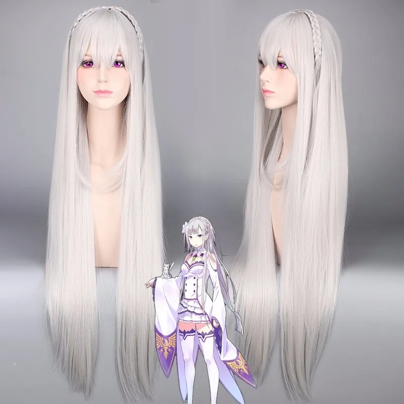 Life in a Different World from - Re Zero Rem Wig ulasan dan harga