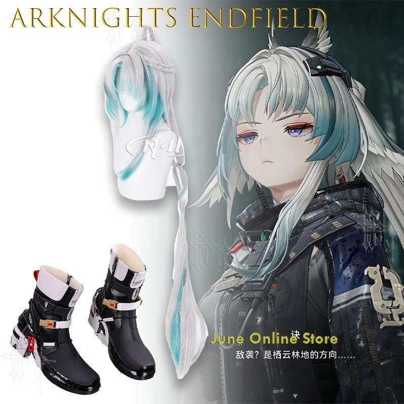 Anime Cosplay Costumes Arknigh - Cosplay Anime White Hair ulasan dan harga