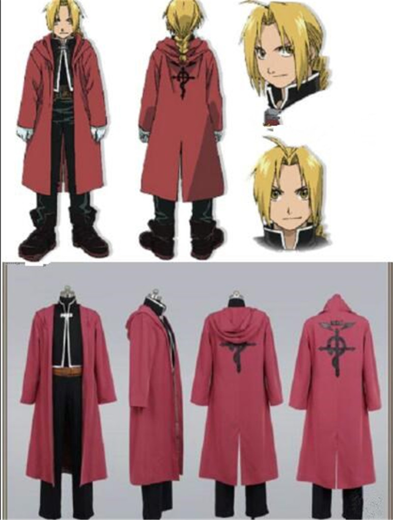 Fullmetal Alchemist Edward Elr - Fullmetal Alchemist Coat ulasan dan harga