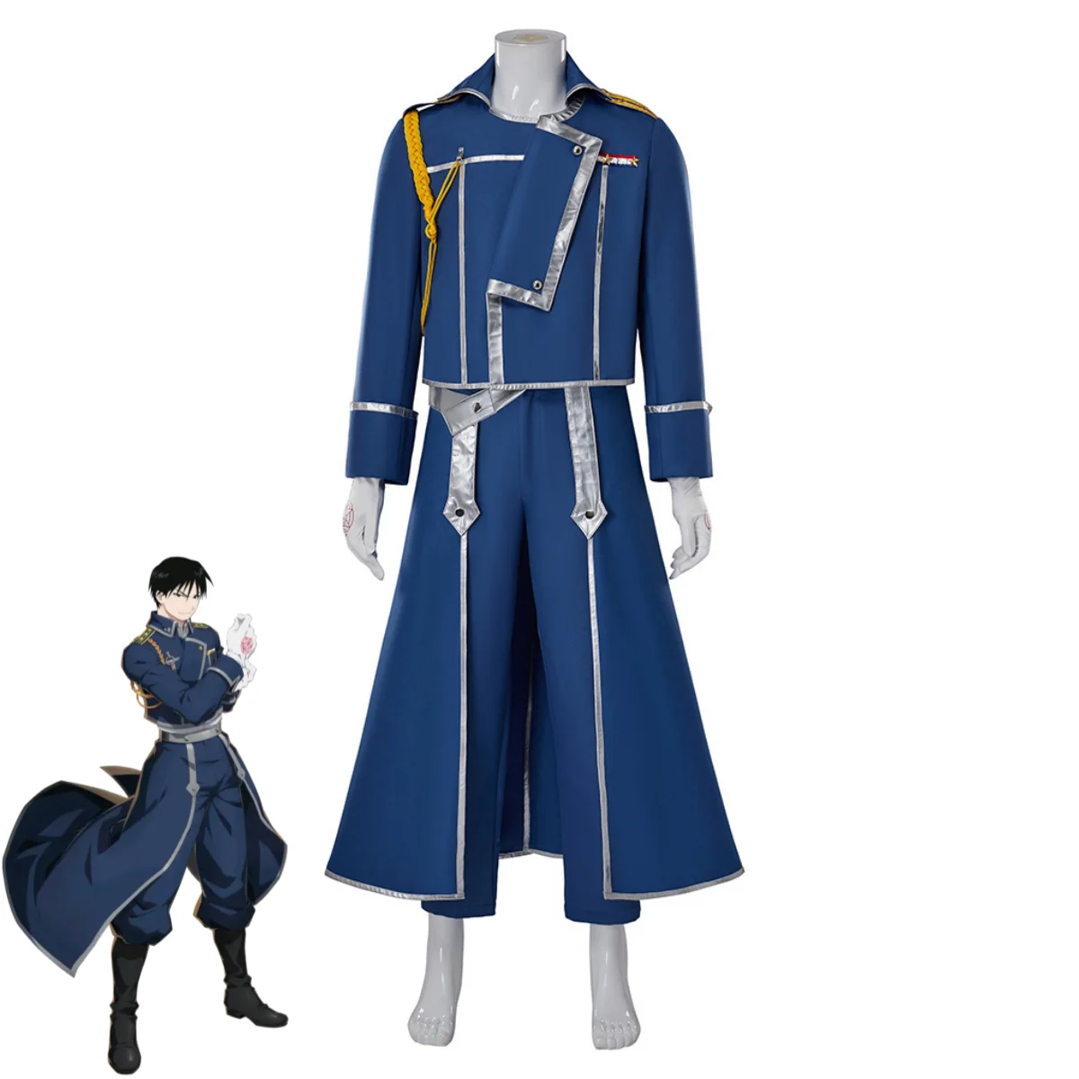 Anime Fullmetal Alchemist Roy  - Fullmetal Alchemist Coat ulasan dan harga