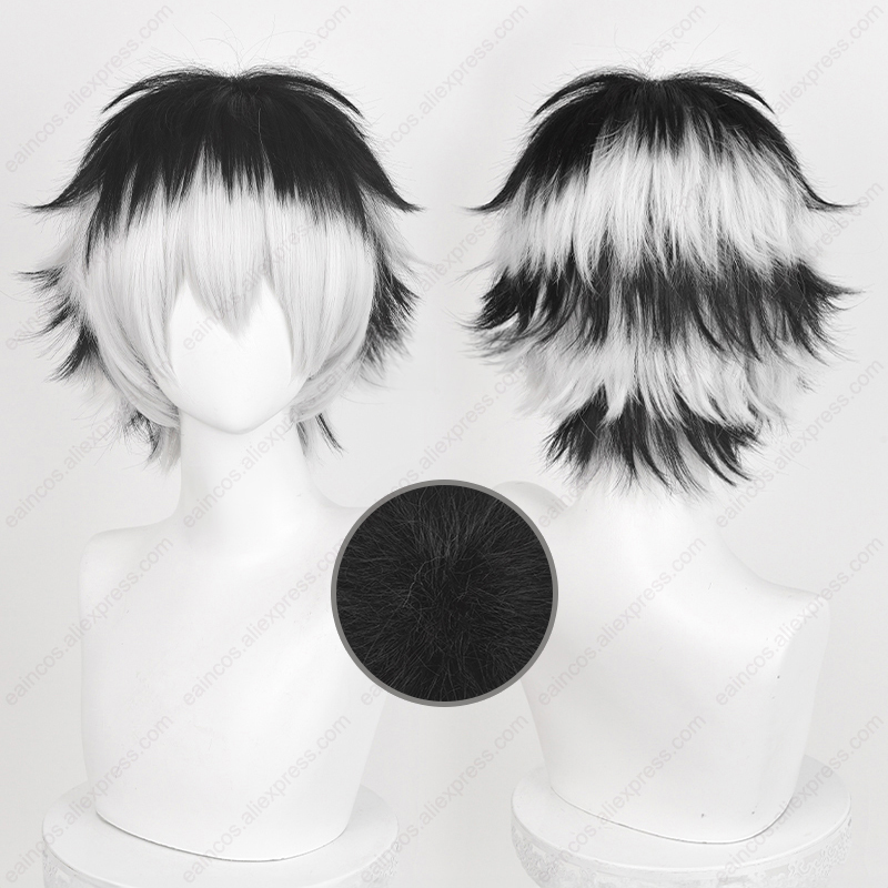 Kotaro Bokuto Cosplay Wig 30cm - Cosplay Anime White Hair ulasan dan harga
