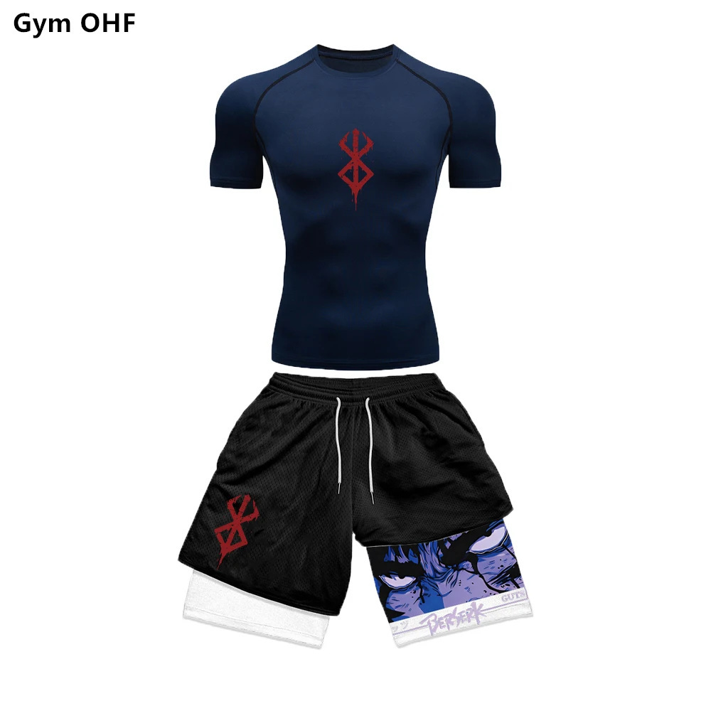 2Pcs/set Berserk Anime Sports  - Quick Anime Cosplay ulasan dan harga