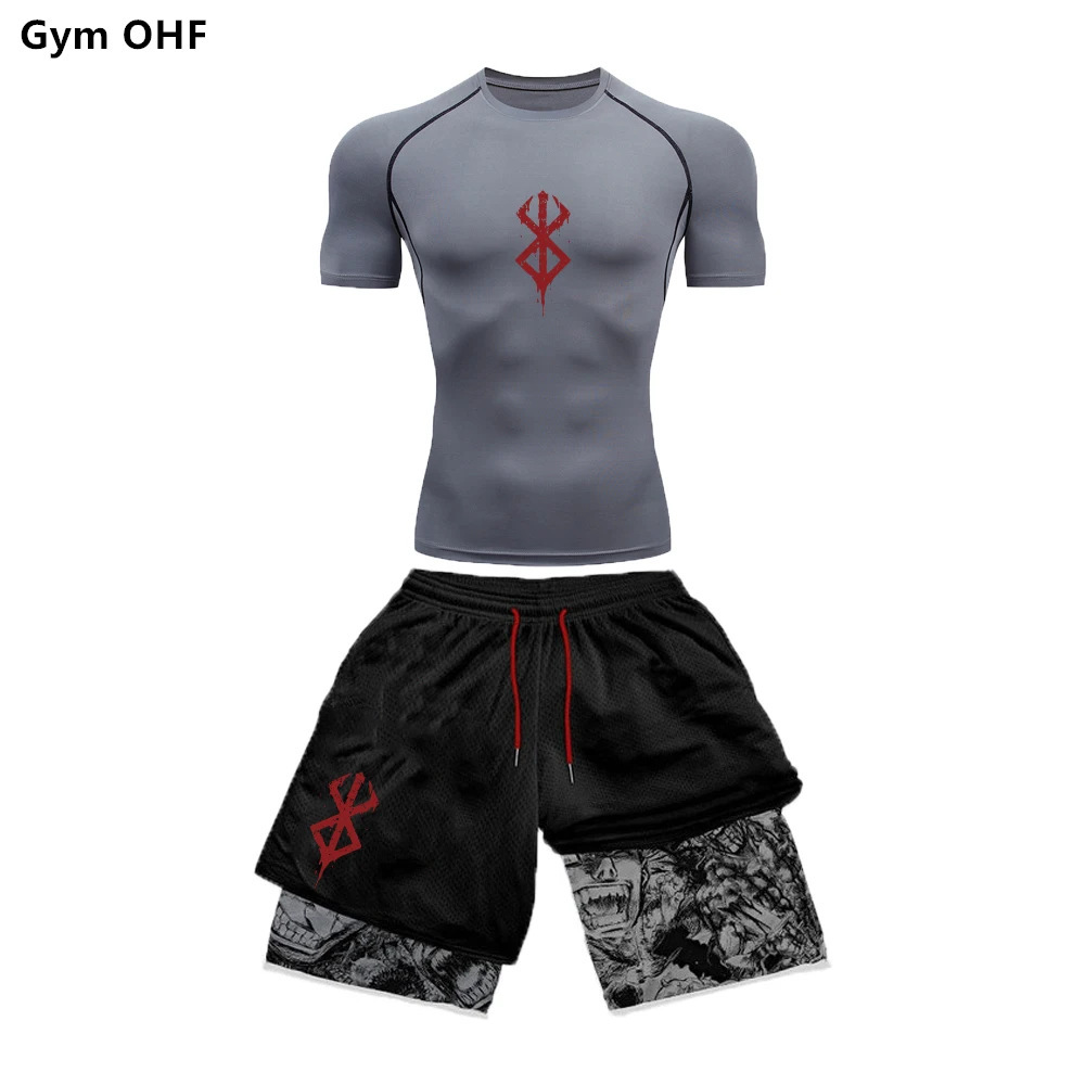 2Pcs/set Berserk Anime Sports  - Quick Anime Cosplay ulasan dan harga