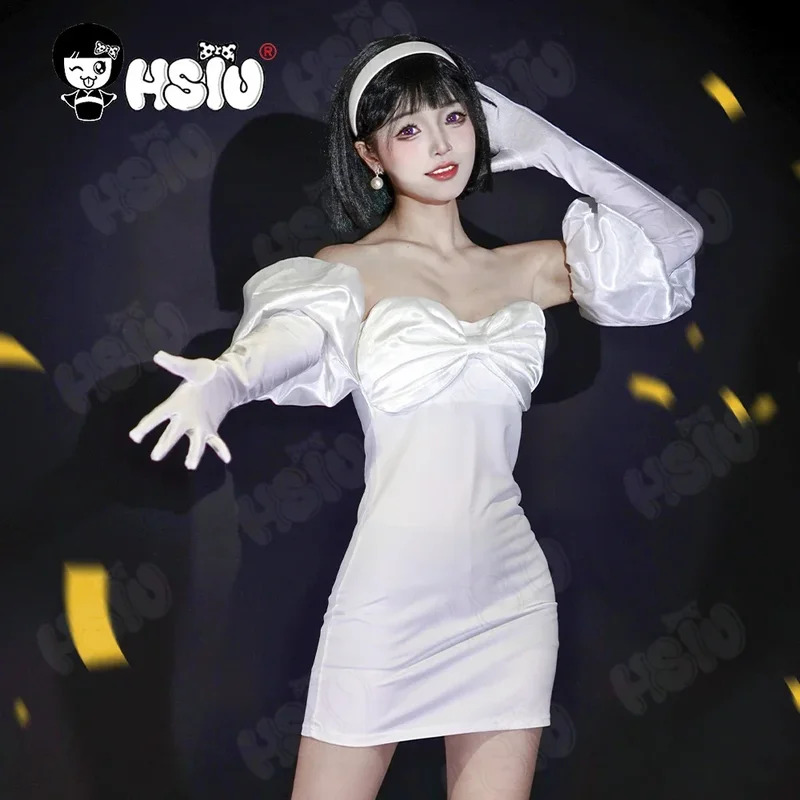 Anime alien stage Costume Whit - Cosplay Anime White Hair ulasan dan harga