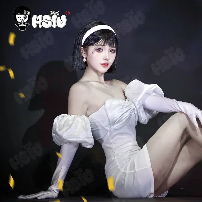 Anime alien stage Costume Whit - Cosplay Anime White Hair ulasan dan harga
