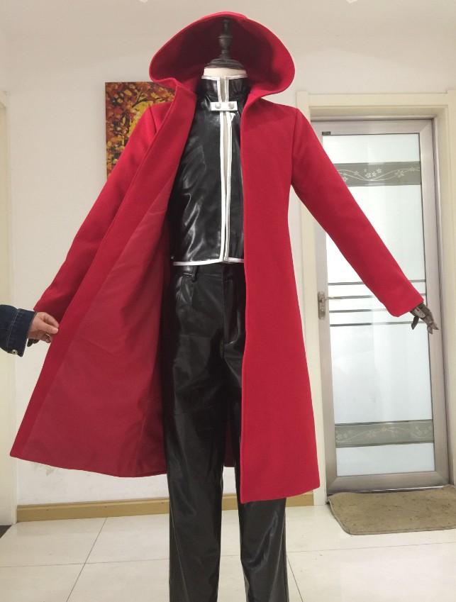 Anime Full Metal Alchemist Cos - Fullmetal Alchemist Coat ulasan dan harga