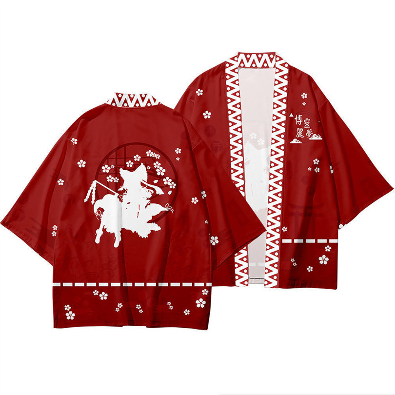 TouHou Project Anime Print Tra - Demon Slayer Haori ulasan dan harga