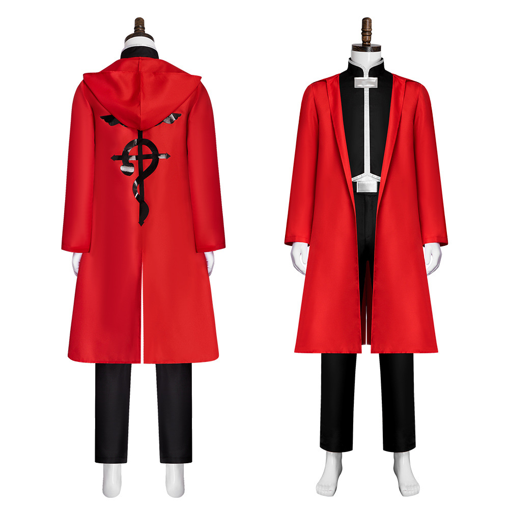 Anime Cos Fullmetal Alchemist  - Fullmetal Alchemist Coat ulasan dan harga