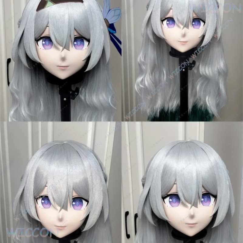 Kigurumi Female Face Mask Anim - Anime Cosplay Diy ulasan dan harga