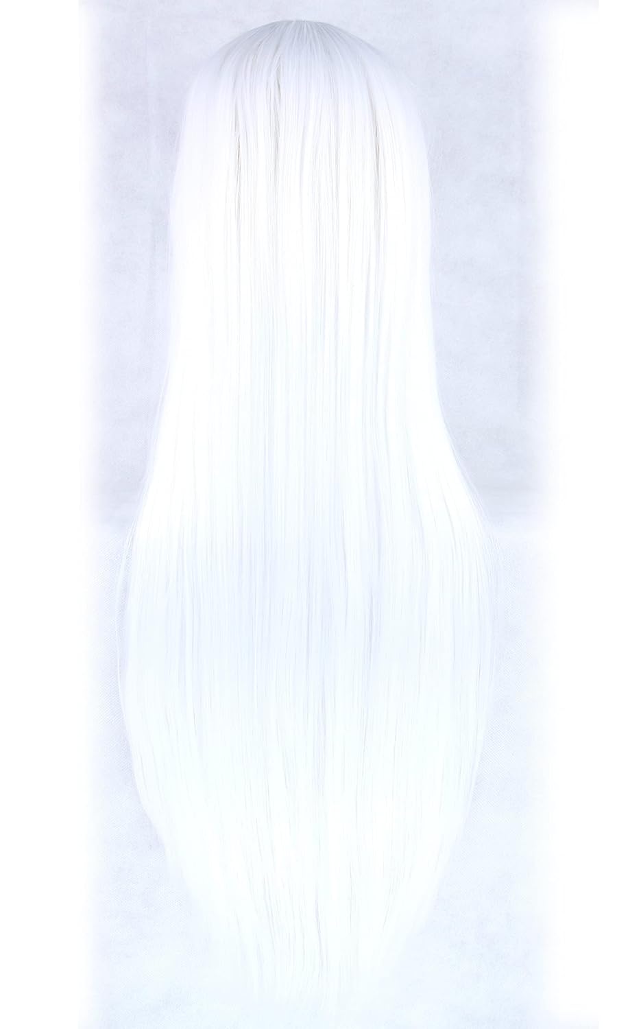 80cm Long Straight Natural Hai - Cosplay Anime White Hair ulasan dan harga