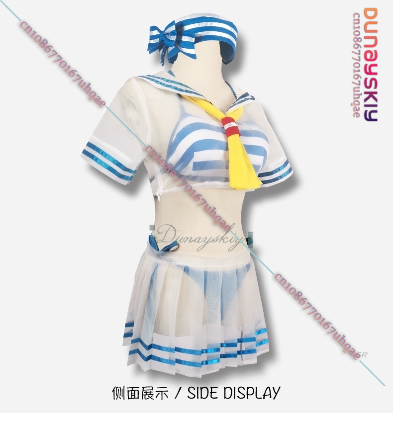 {SAIKOU}Rem Cosplay Costume Gi - Re Zero Rem Wig ulasan dan harga
