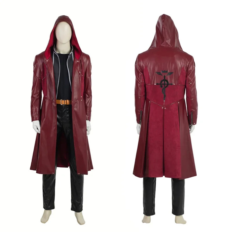 Anime Cos Fullmetal Alchemist  - Fullmetal Alchemist Coat ulasan dan harga