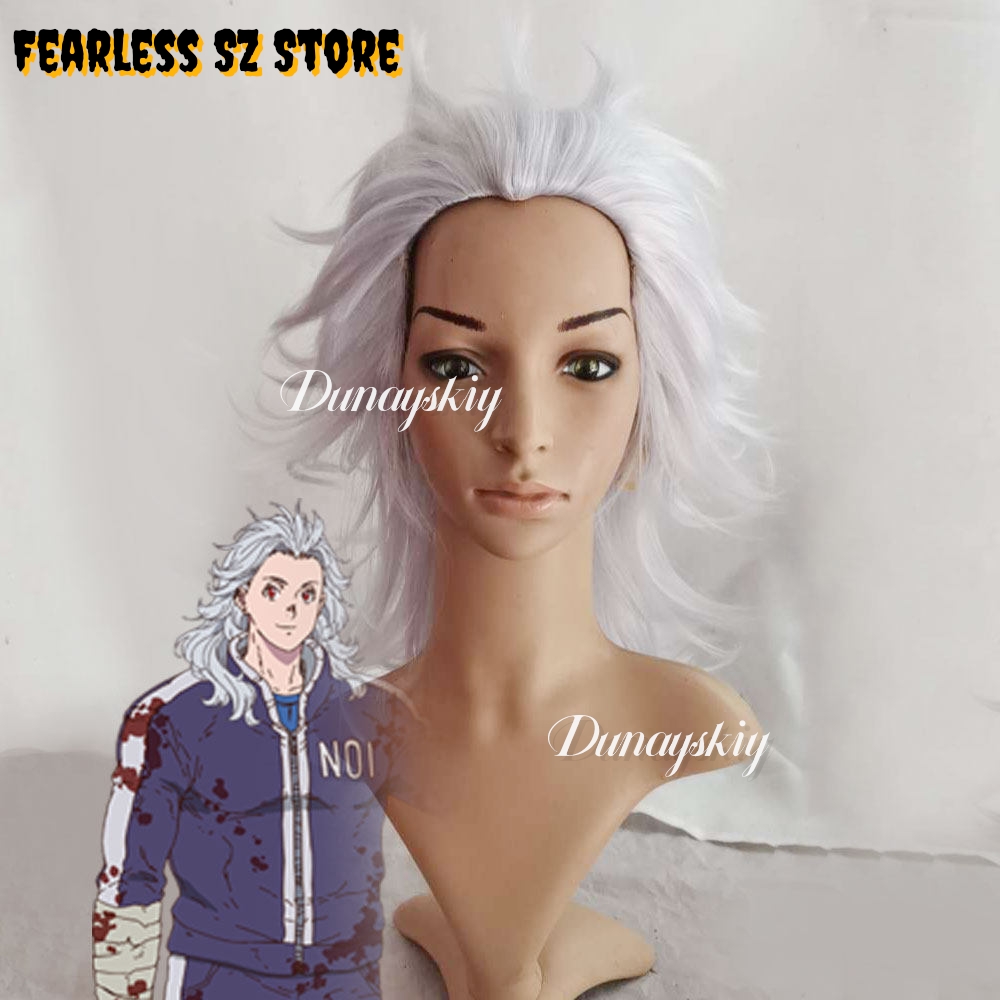 Dorohedoro Noi Cosplay Costume - Cosplay Anime White Hair ulasan dan harga